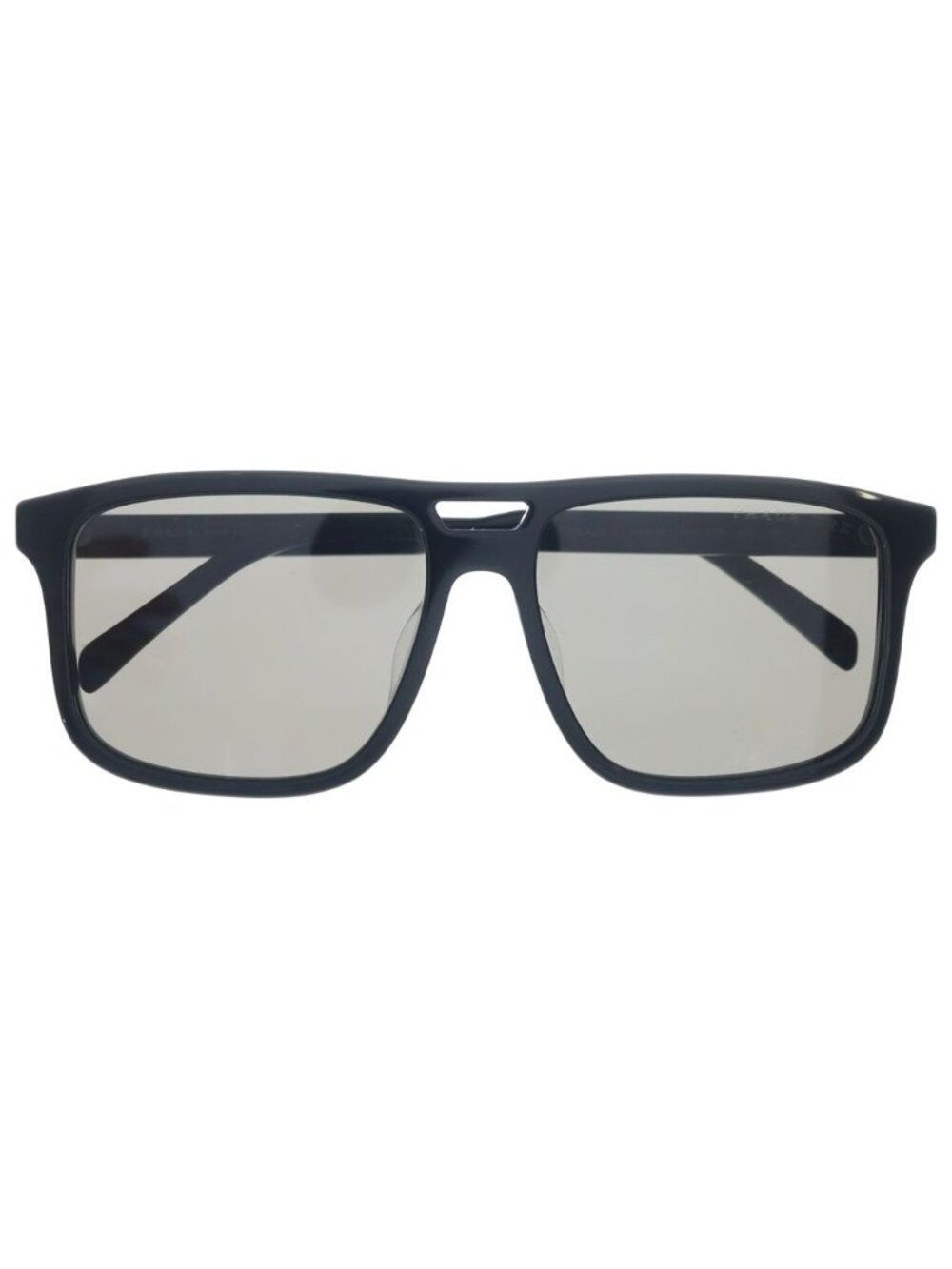 Prada Square Frame Sunglasses Eyewear Color Lens Black
